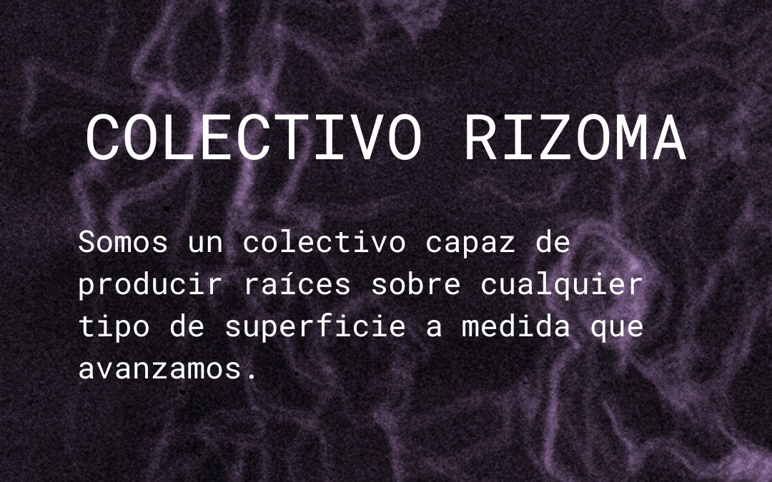 Presentación del Colectivo Rizoma